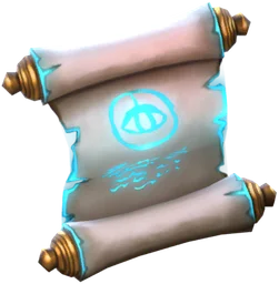 Enchanted Magic Scroll